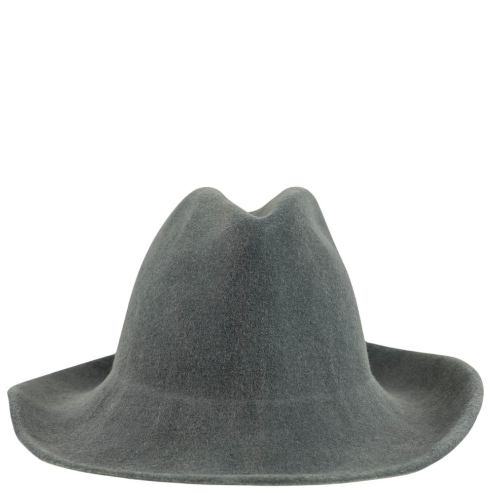 Nwt Reinhard Plank Gray Unisex Felt Fedora Hat
